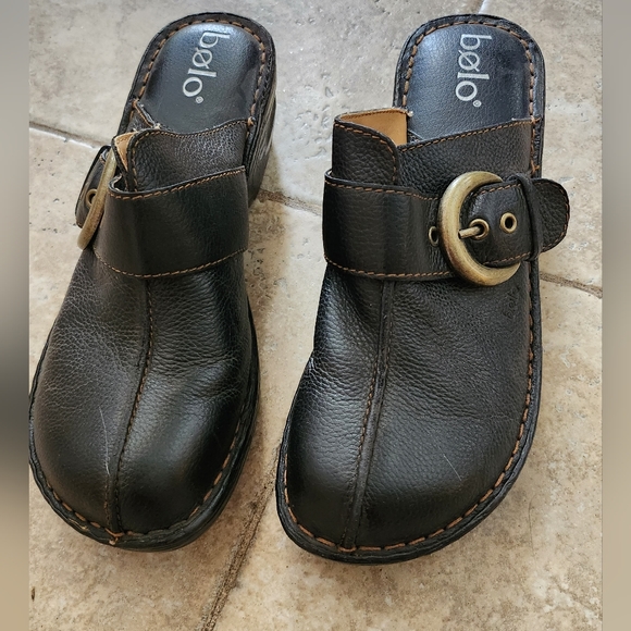 Brown leather shoes Bolo. Size 7. Like new, barely worn. - Picture 2 of 7